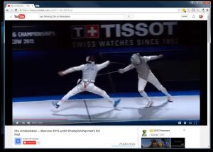 fencing on youtube